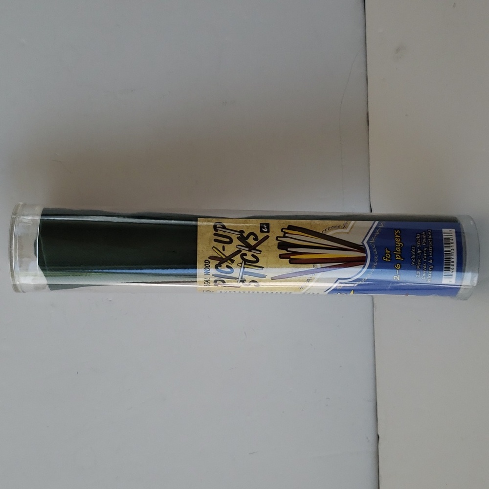 Green 🥳3/20🥳 Channel Craft REAL WOOD PICK-UP STICKS -  Green Pouch